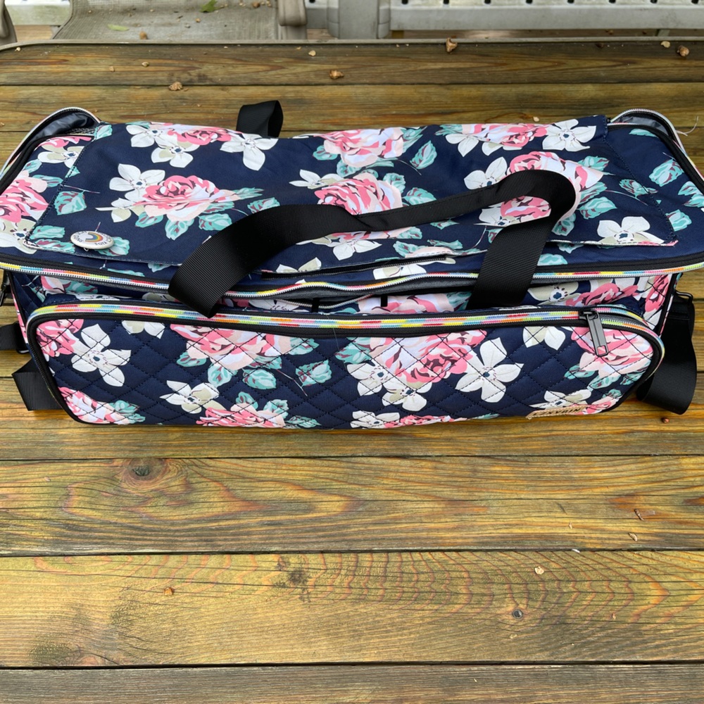 Floral Quilted Cricut Bag
